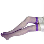 Women Sexy Lace Fishnet Hollow Out Body Stockings Thigh High Over Knee Mesh Long Socks Hosiery Lolita Transparent Gauze Socks