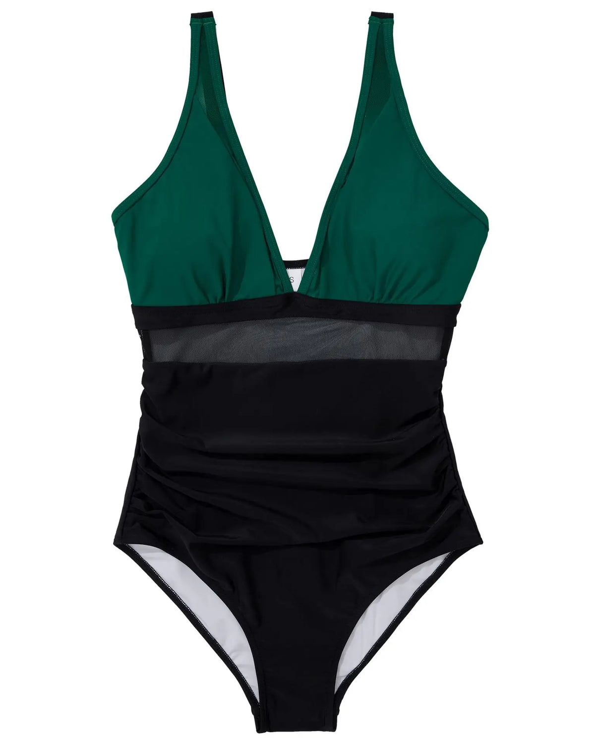 2024 Sexy One Piece Swimsuit Women Mesh Strappy Plunge Swimwear Tummy Control Bathing Suits Beach Wear Monokini Swimming Suit