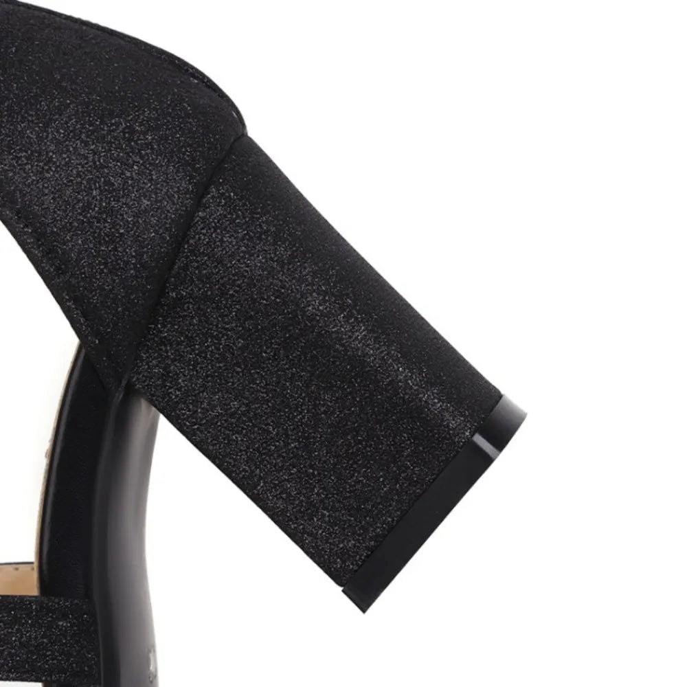 Fashion Cross Strap High Heels Sandals Party Wedding Bridal Shoes Summer Gold Silver Ladies Sandal Women