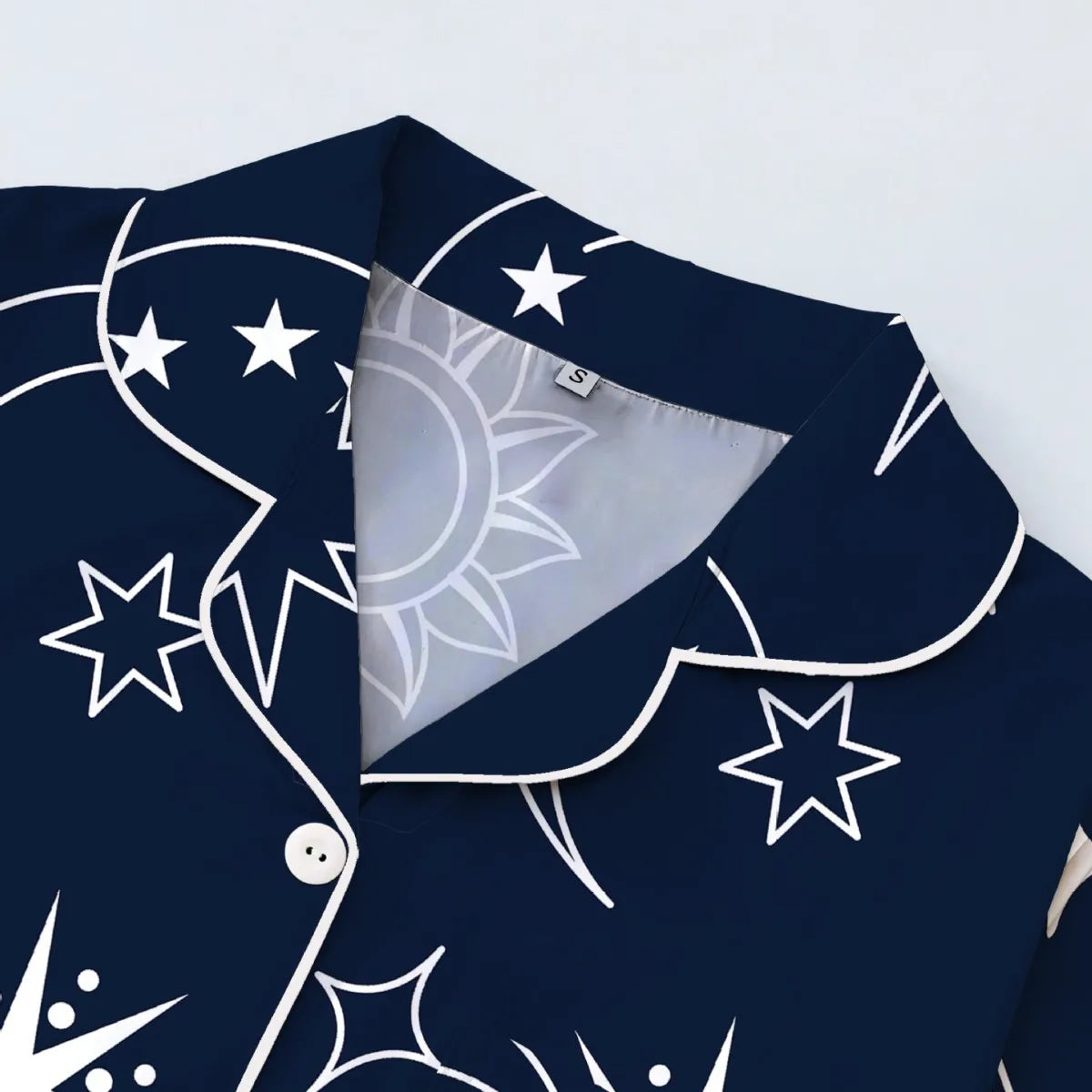 Women's Sleepwear Women's Comfort Printed Pajamas Set Milk Silk Cardigan Short Sleeve Shorts Homewear Set