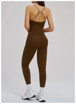 2PCS Yoga Suit Sports Set Women Fitness Quick-Drying Gym Tracksuit Running Nude Feeling Workout Outfit Sport Bra Leggings Suit