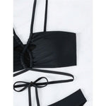 S - XL Cut Out Scrunch Butt Bikini Female Swimsuit Women Swimwear Two-pieces Bikini set Brazilian Bather Bathing Suit Swim K7300