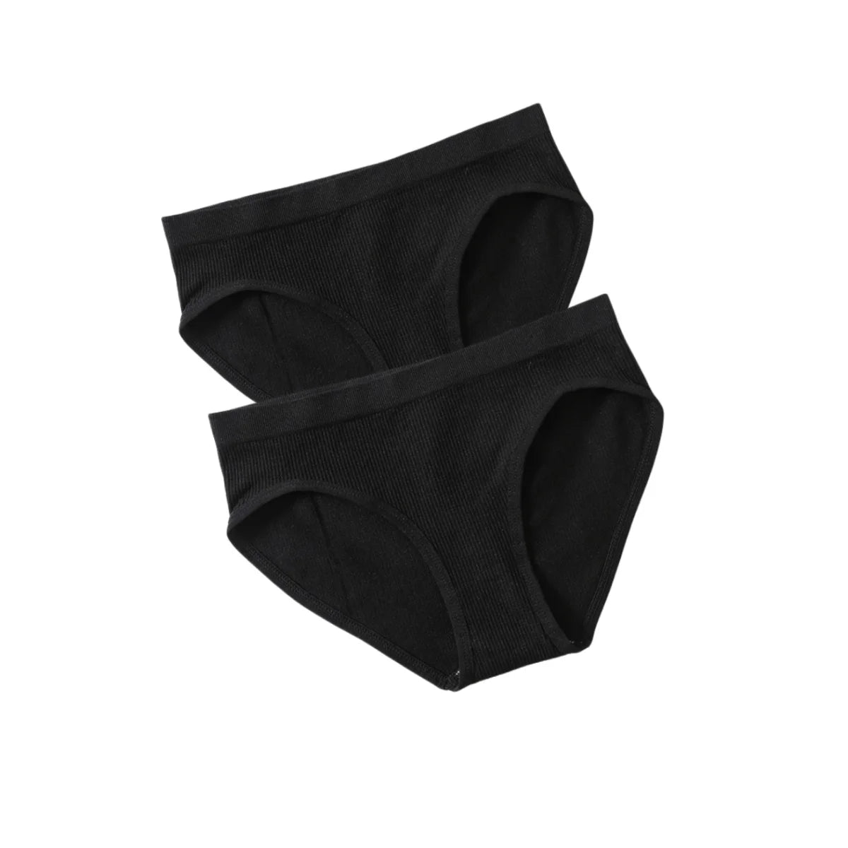 2Pcs/Set Seamless Panties Women Briefs Panty Low Rise Bikini Sexy Underwear Female Full Coverage Underpants Lingerie Panty