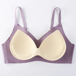 2Pcs/Set Seamless Bras For Women Wire Free Push Up Underwear Sexy Lingerie Invisible Bra Top Removable Pads Female Intimate