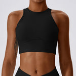 Women's Sport Bras Gym High Intensity Underwear Running Yoga Beautiful Back Dry Bras Shockproof Rib Workout Bra Seamless Fitness