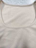 Phantasy New Y2k Tops Fashion Square Collar Slim Leg Sleeve Knitted Bubble Long Sleeve T-shirt Casual Style Vintage Clothing