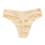 1Pc Cotton Panties Women G-string Female Underpants Lace Pantys Sexy Lingerie M-XL Panties Soft Seamless Underwear Intimates