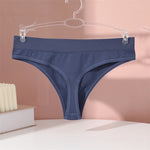 3PCS Seamless Women's Lingerie Female Thongs Sexy Underwear Low-Rise Underpant Women's Panties Intimates Bikini Briefs S-XL