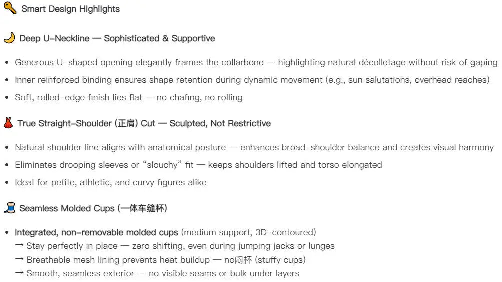 Big round Neck Yoga T-Shirt Short-Sleeved Slimming Sports Top with Fixed Chest Cushion for Running Pilates Summer Stretch
