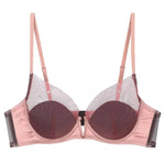 French Mesh SexyBrief Sets Smooth Underwear Push-up Thin Cup Bra Soft Underwire Bra Women's Intimates 2026