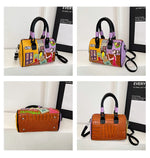 PU New Personality Stylish Shoulder Bags Design Patchwork Zipper 2025 Hot Sale Women's Bags Retro High Quality Women's Bags