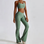 Yoga Set Seamless Women's Sportswear Workout Clothes Athletic Wear Gym Legging Fitness Bra Crop Top Sports Suits High Quality