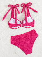 S - XL V Shaped Underwired High Waist Bikini Women Swimsuit Female Swimwear Two-pieces Bikini Set Bather Bathing Suit Swim Lady