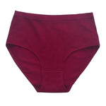2Pcs/Set Women Cotton Panties High Waist Briefs Breathable Underwear Female Underpants Plus Size Sexy Lingerie S-XXL 8 Colors