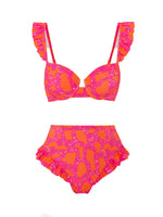 3 Pieces Push Up Bikini 2026 High Waist Swimsuit & Skirt Sexy Ruffle Swimwear Women Bathing Swimming Swim Suit Female Beachwear
