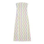 2024 Dress For Women Summer Chic Print Mesh Sleeveless Sexy Side Slit Slim Dresses Wild Beach Resort Style Woman Dress