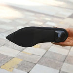 Women Socks Boots Stretch Fabric Women Ankle Boots Pointed Toe High Heels Slip-On Sexy Sock Heeled Chelsea Boots 2026