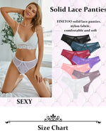 Women Sexy Lace Thongs Ladies Solid Color G-String Panties Floral Perspective Underwear Female Soft Breathable Intimate Lingerie