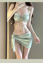 New Swimsuit Women Micro Bikini Bathing Suit Fashion Sexy Summer New Model Korean Version Cinjunto De Dos Piezas Mujer 2025