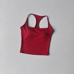 Women's Cross-Back Yoga Sports Vest One-Piece Cup Versatile Training Fitness Bra Colorful Fitness Clothing for Active Women
