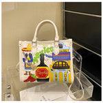 Design Patchwork Zipper 2026 Hot Sale Women's Bags Retro High Quality Women's Bags PU New Personality Stylish Shoulder Bags