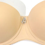 Beauwear Women Invisible Bra Transparent Strap Underwear Push Up Padded Lingerie  70B 75B 80 B Cup Top