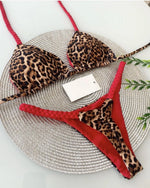 Bikini High Waist Swimsuit Sexy Thong Bikini Set Zebra Print Women Brazilian Swimwear 2023 New Biquini Swim Bathing Suits Women