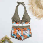 Sexy High Waist Bikini Shorts 2026 Women Swimsuit Two Piece Swimwear Female Bikinis Set Sports Bathing Suits Brazilian Biquini