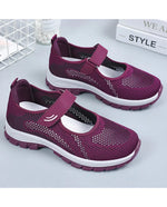 Women Shoes Breathable Vulcanized Shoes Purple Women Sneakers Fashion Breathable Mesh Casual WalkingWomen Work