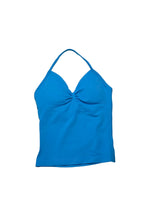 DFTLF Impact Longline Strappy Top Sports Yoga Vest Women Fitness Tank Top Gym Beautiful Open Back Bra Running Workout Halter