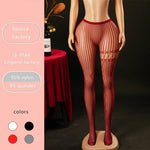 Leggings Lace Fishnet Stockings High Socks Sexy One-piece Pantyhose Striped Jacquard Tight-Fitting Solid Color Pantyhose YMWS