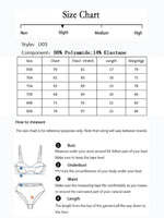 Heavy Duty Sexy Polyester Shapewear Push Up Lingerie Adjusted-Straps Women Bra Cropped Top U03