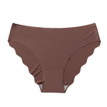 1pcs Seamless Panties Ladies Leopard Print Sexy Underwear Zebra Stripe Briefs Ice Silk Panty Invisible No Trace Solid Underpants