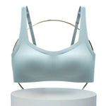 Women Seamless Padded Bra Square Neck Wireless Bralette Invisible Underwear Wide Straps Sexy Lingerie Comfort Intimates S-XL