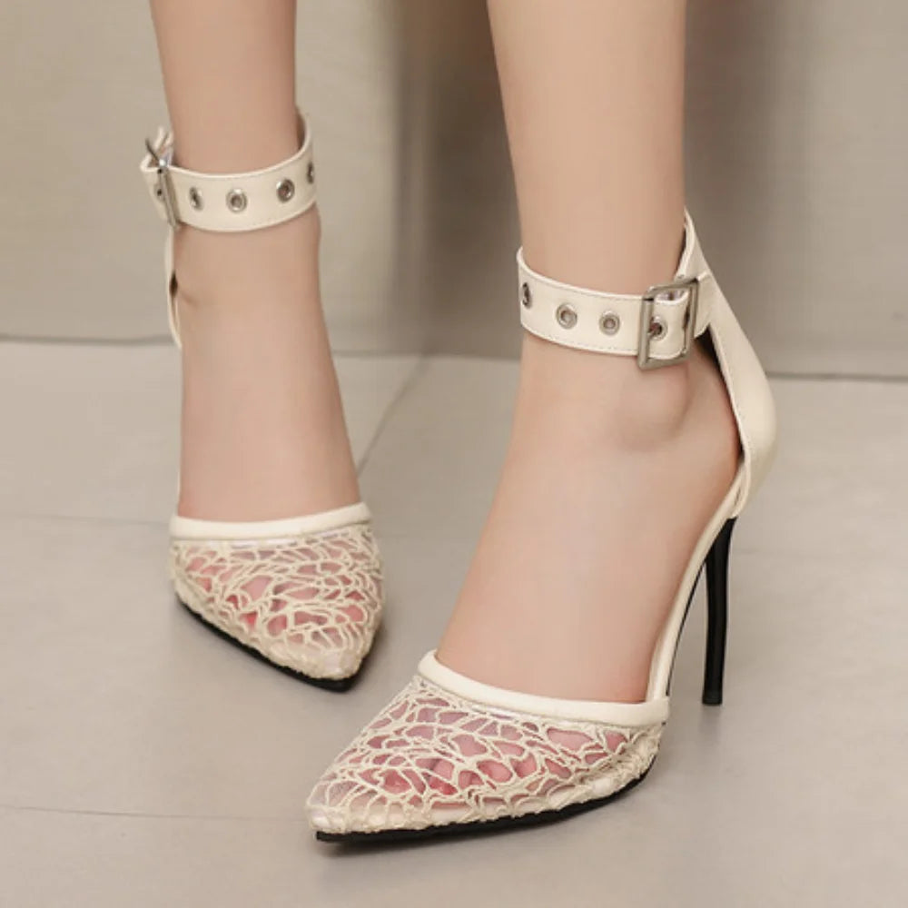 Hot Sale FASHION Big Size 35-47 Shoes Women Sandals Sexy Fashion High Heels 10cm Sandals Sapato Feminino Summer Style Shoes