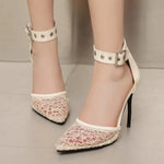 Hot Sale FASHION Big Size 35-47 Shoes Women Sandals Sexy Fashion High Heels 10cm Sandals Sapato Feminino Summer Style Shoes