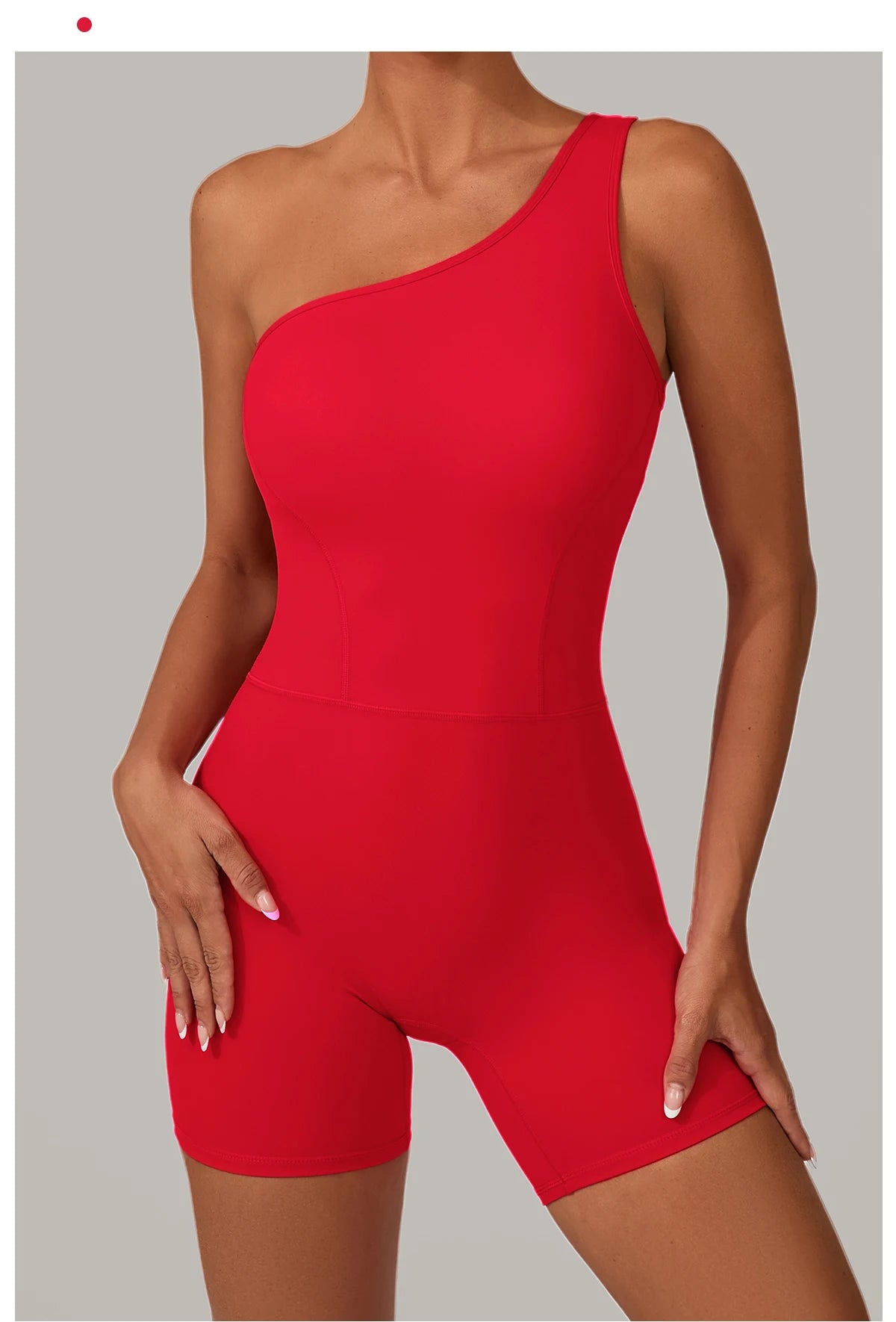 One Shoulder Women Sports Jumpsuit Sleeveless Yoga Rompers Backless Sportswear Women Workout One Piece Bodysuits Female