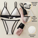 Women Triangle Bra and Panties Set Sheer Floral Lace Bralette Low-Rise Briefs Sexy Lingerie Set Removable Pads Ladies Underwear