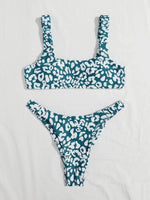 sexy micro bikini 2026 women orange leopard print push up padded thong swimsuit female cut out bathing suit swimwear biquini