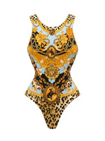 2026 Glamorous Multicolor Swimwear with Unique Pattern High-Cut Legs Perfect for Beach Wear Pool Parties Summer Getaway Vacation