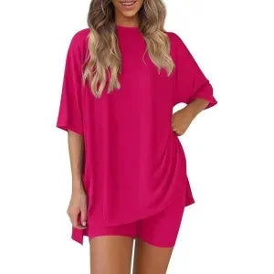 Plus Size 3XL Sleepwear Summer New Fashion Casual Loose Women Pajama Set Pijamas Feminino Women Pajamas Set Pijamas De Mujer