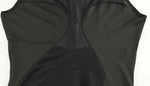Ahagaga Summer Sexy Club Women Maxi Dresses Mesh Patchwork Sheer O-Neck Elegant Sheath Split Bodycon Party Elegant Vestidos