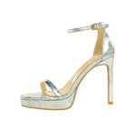 Women's High Heels Thin Heel Waterproof Platform Sandals Fashionable for Skirts New Model Shoes for Shows Summer Collection