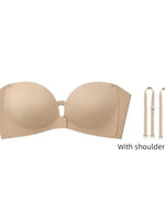 Body Foundation Skin Tone Shapewear Flawless Nude Seamless Bra Tummy Control Push Up Invisible Cooling Ice Silk Wedding Date