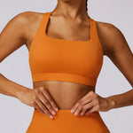 Women Cross Strap Sports Bra Top Women Push Up Sport Bra Yoga Gym Crop Top Brassiere Fitness Top Sport Bra Breathable Bras