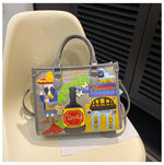Design Patchwork Zipper 2026 Hot Sale Women's Bags Retro High Quality Women's Bags PU New Personality Stylish Shoulder Bags