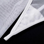 Toucheart 5-Pieces Erotic Lingerie Sexy Hip Skirt For Women Mesh Patchwork Hollow Out See-Through Lure Garters Underwear Suit
