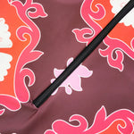 2026 New Sexy Print One Piece Swimsuit Women Swimwear Monokini Long Sleeve Bathing Suit Female Bodysuit Surfing Swim Wear Beach