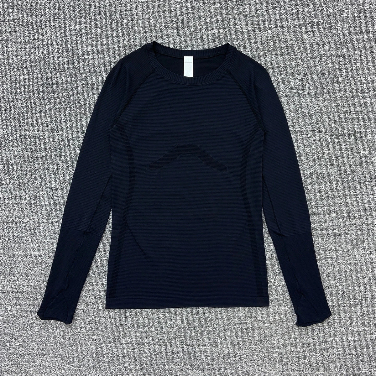Women's Slim Fit Long Sleeve Yoga Sports Top Breathable Stretch Seamless Pilates Training T-Shirt Fitness Running Shirt T-shirt
