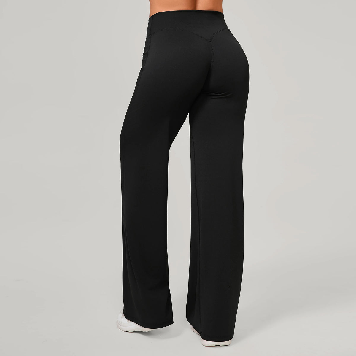 Women Straight Yoga Leg Bottoms Soft Stretchy Fabric Women's Yoga Pants GYM Sweat-Wicking Properties Running Sport Trousers